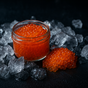 Salmon trout caviar